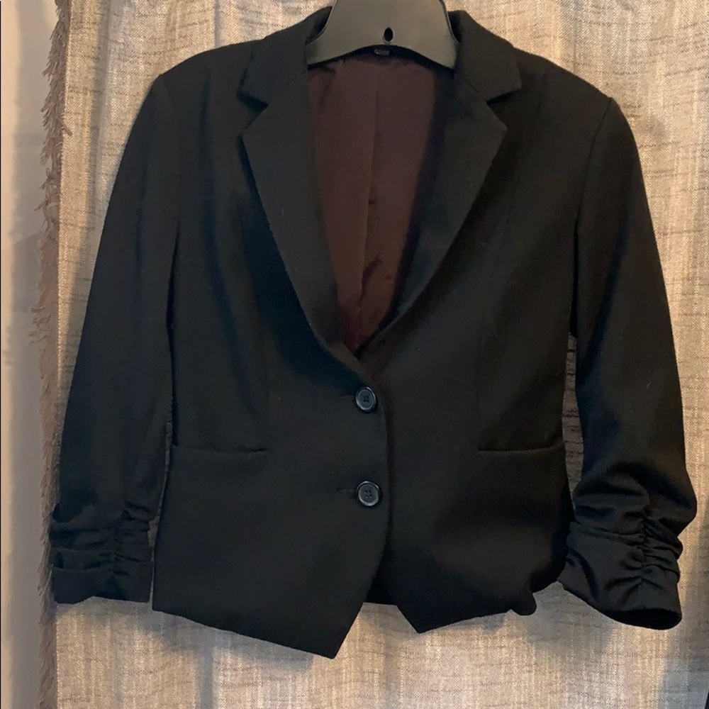 Black express suit jacket